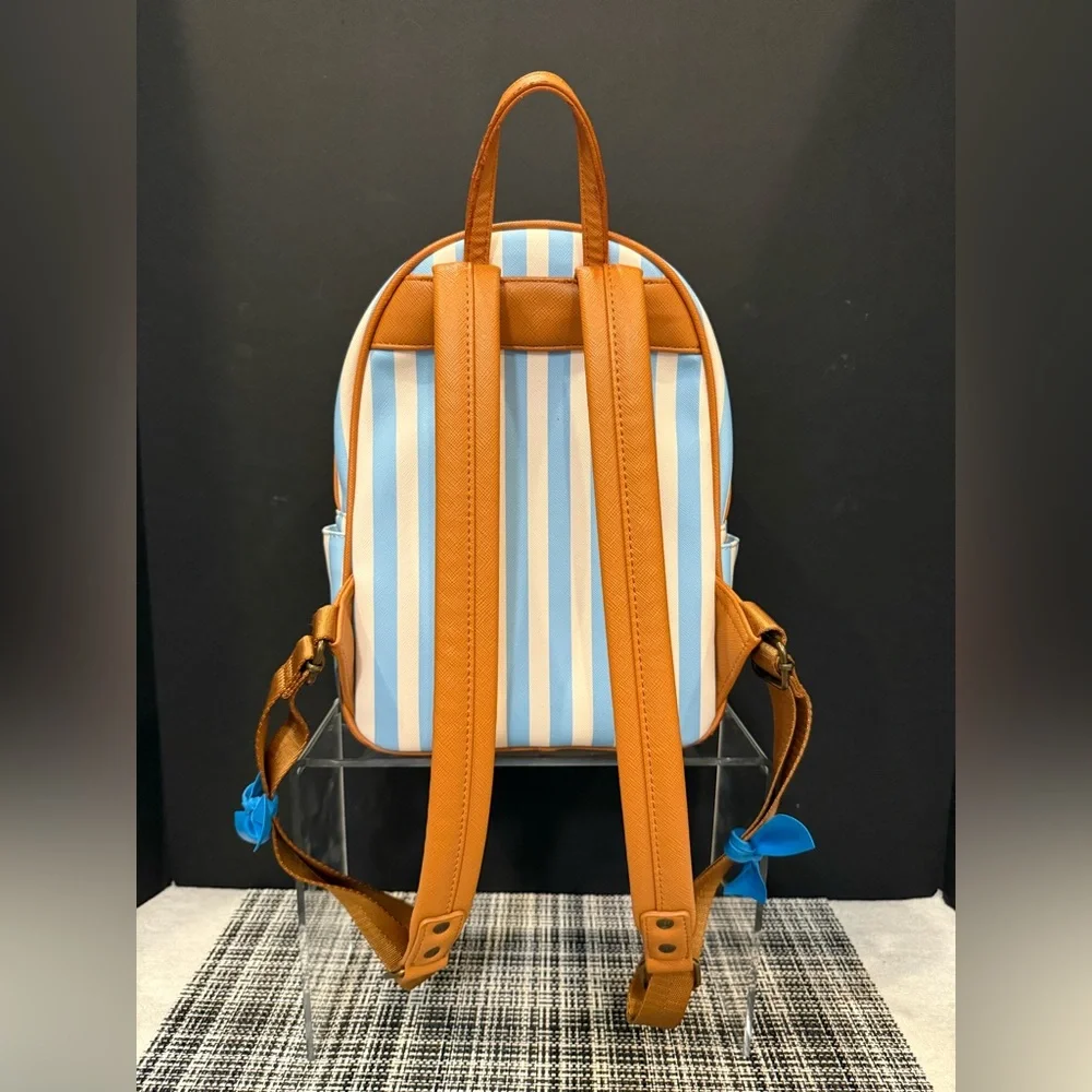 🐘 Loungefly x Disney Dumbo Mini Child Backpack – Blue Stripe